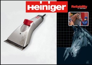 Heiniger Delta 3 - Mocna, profesjonalna maszynka do strzyżenia koni i bydła, 180W, 3 biegi